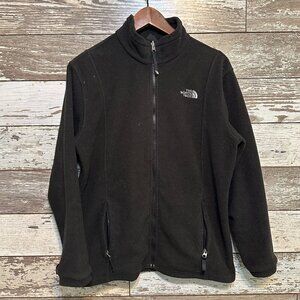 The North Face Black Fleece Women's Zip Up Thermal Outdoor Sweater Jacket